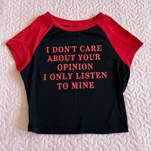 SHEIN Graphic Crop Top